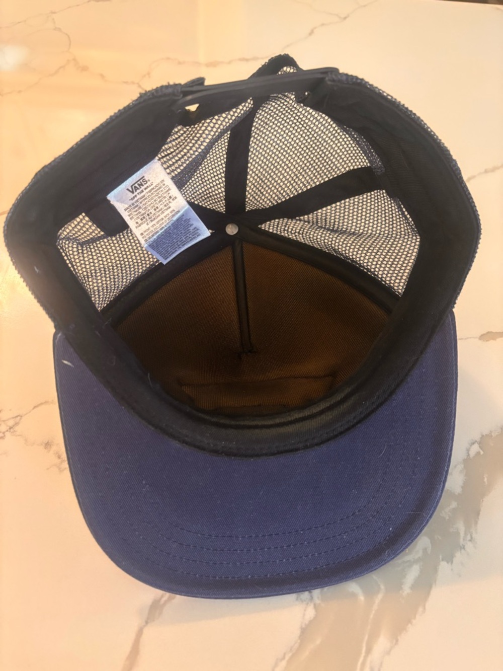Vans Hat Off the Wall black floral classic patch trucker hat - Picture 3 of 5
